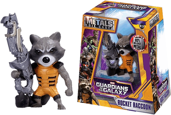 Rocket Raccoon Toy PNG High-Quality Image