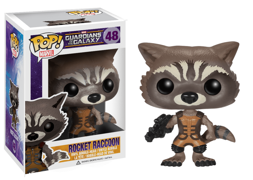 Rocket Raccoon Toy PNG Image Background