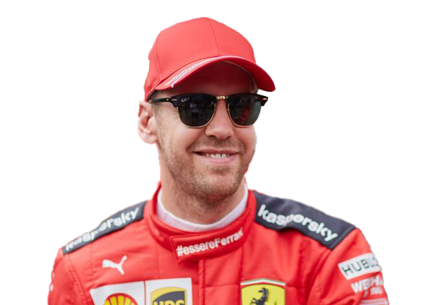 Sebastian Vettel German Racing Driver PNG Image de haute qualité