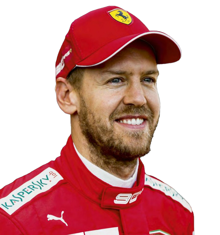 Sebastian Vettel PNG Background Image