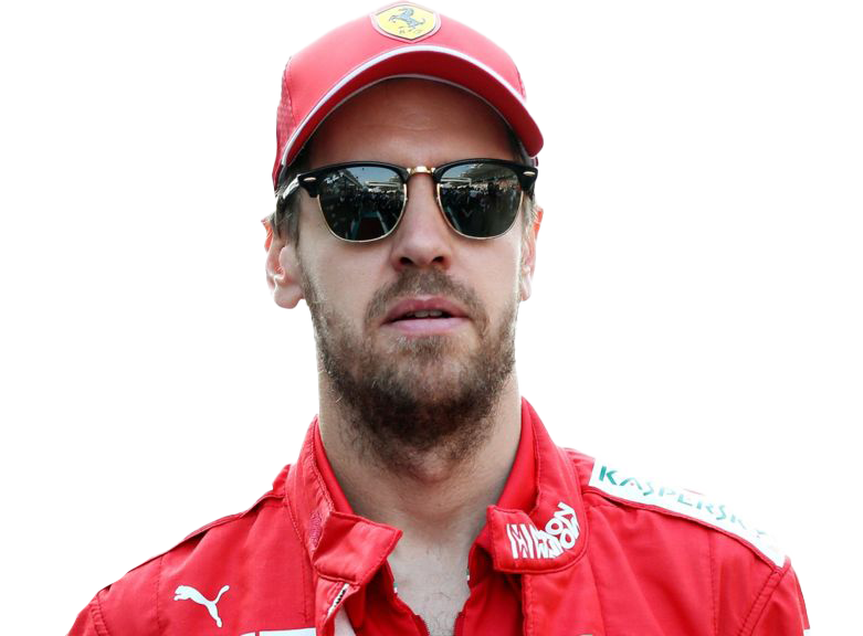 Imagem transparente Sebastian Vettel Transparente