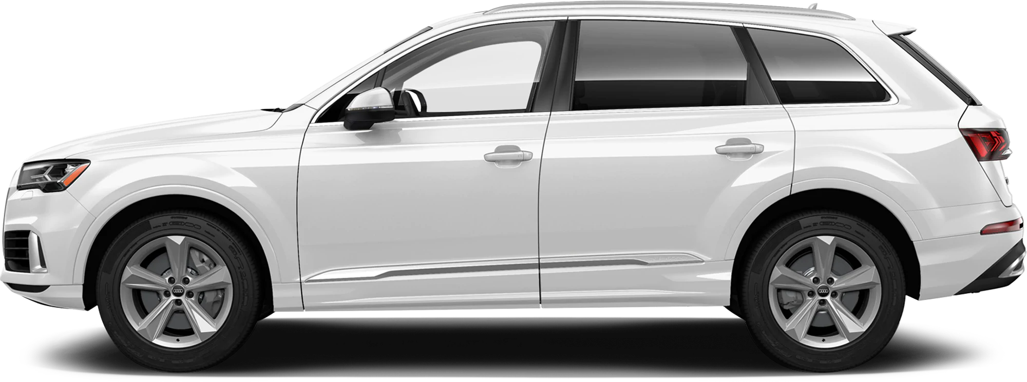 Zijaanzicht Audi SUV PNG-Afbeelding