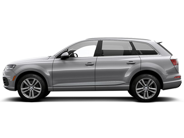 Side View Audi SUV PNG Transparent Image