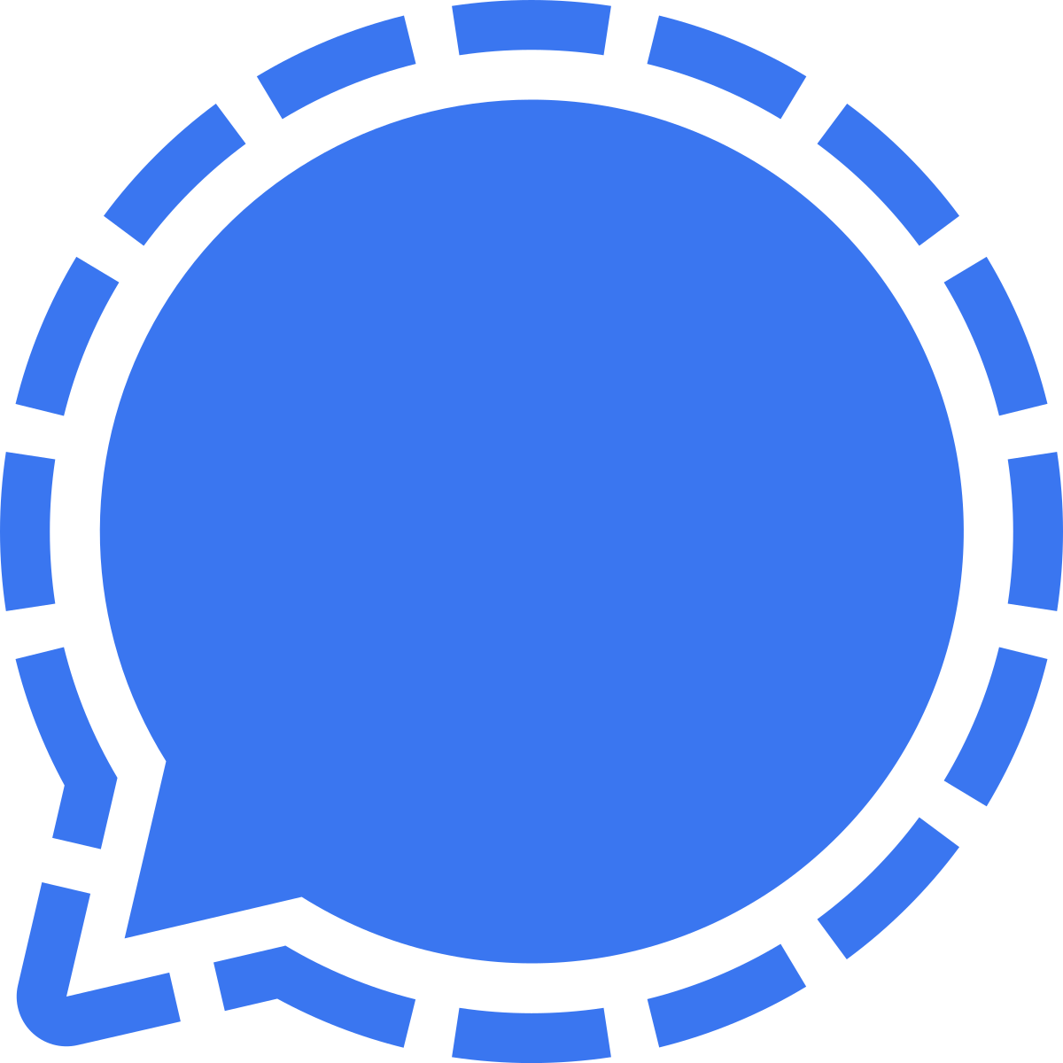 Signaal app logo PNG Afbeelding achtergrond