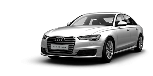 Silver Audi A6 PNG Download Image
