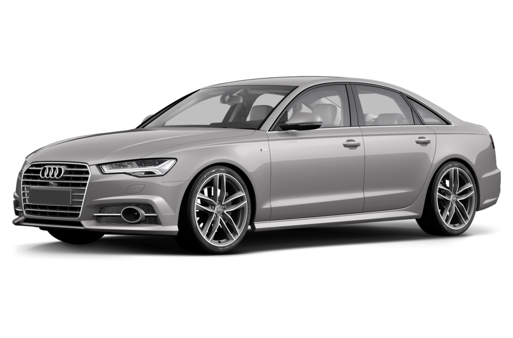 Silver Audi A6 PNG High-Quality Image
