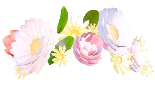 Snapchat Filter Floral Free PNG Image