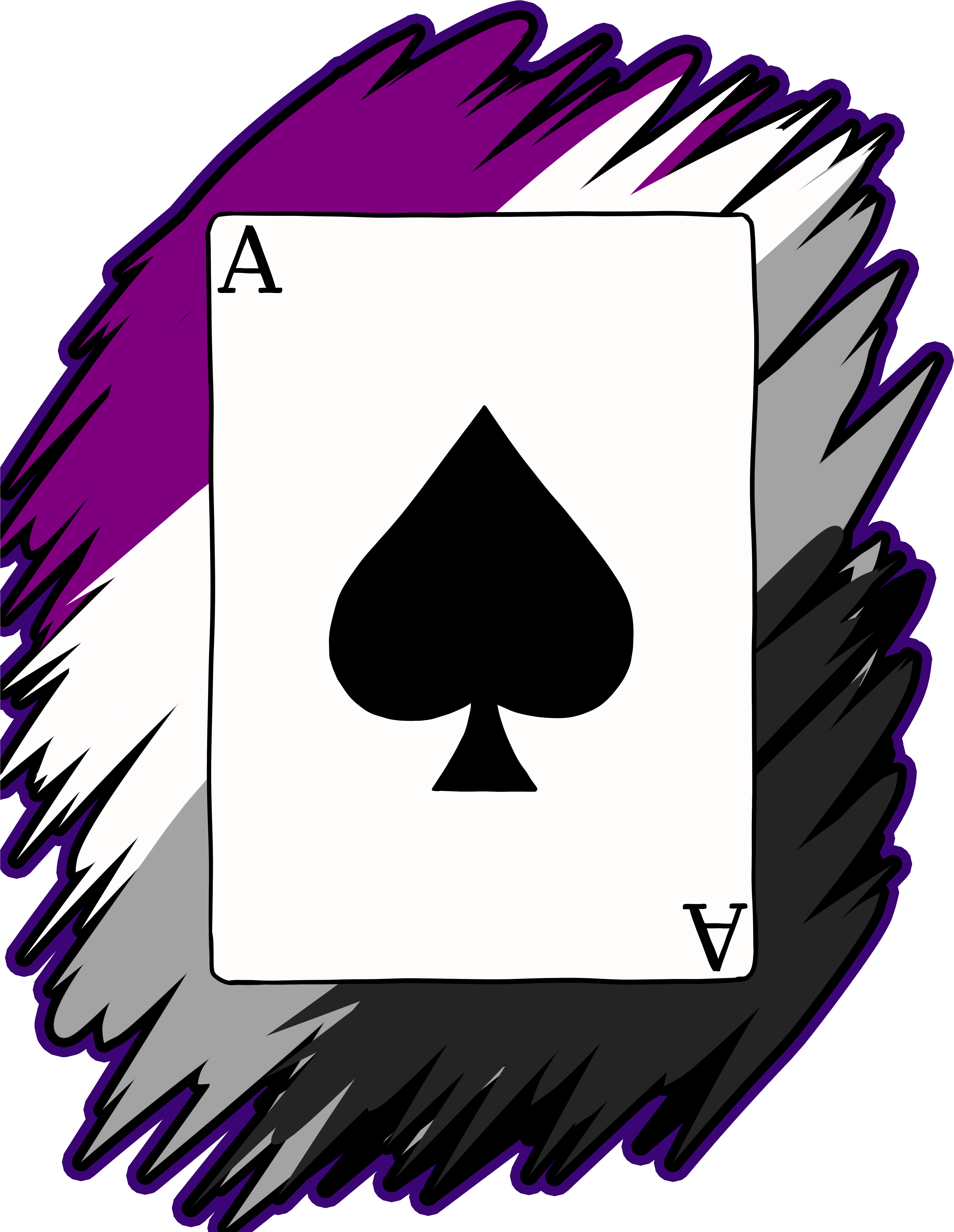 Spades Ace Card PNG High-Quality Image