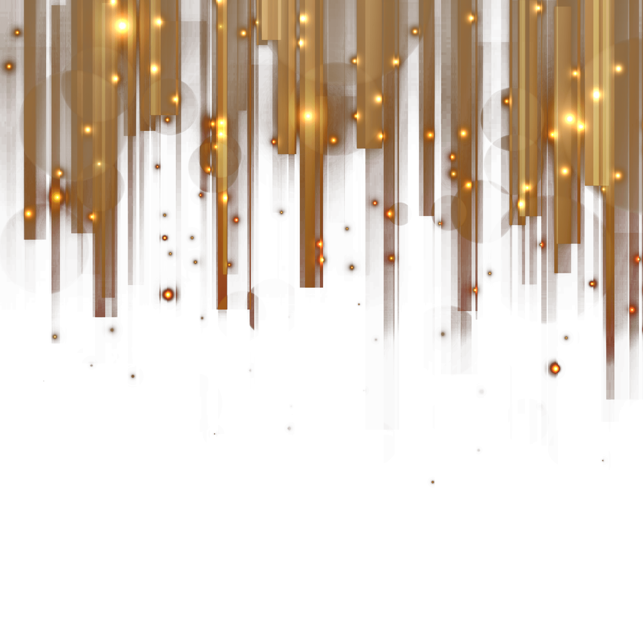 Sparkle Gold Bokeh PNG Scarica limmagine