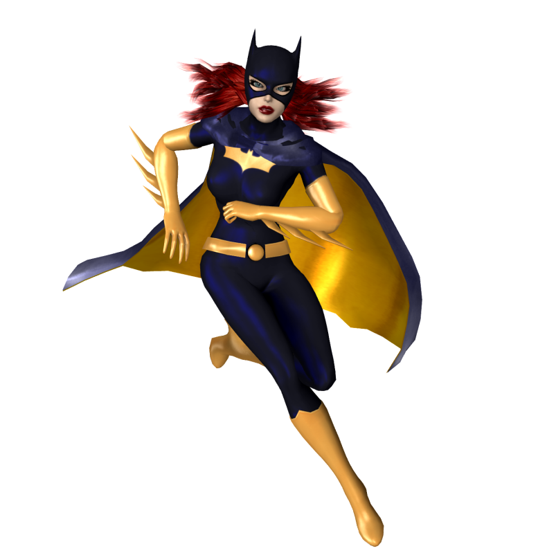 Superhero Barbara Gordon PNG Download Image