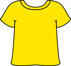 Template Yellow T-Shirt Transparent Image | PNG Arts