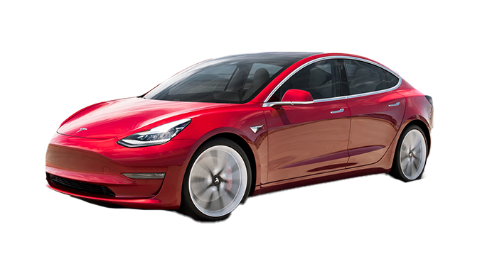 Imagem de alta qualidade do PNG do modelo Tesla