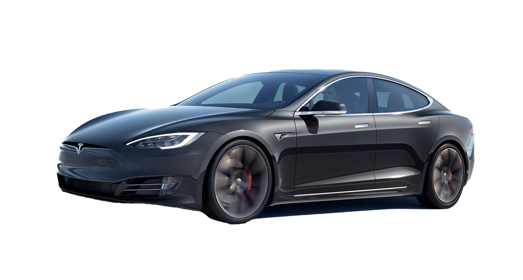 Tesla modèle s Transparent