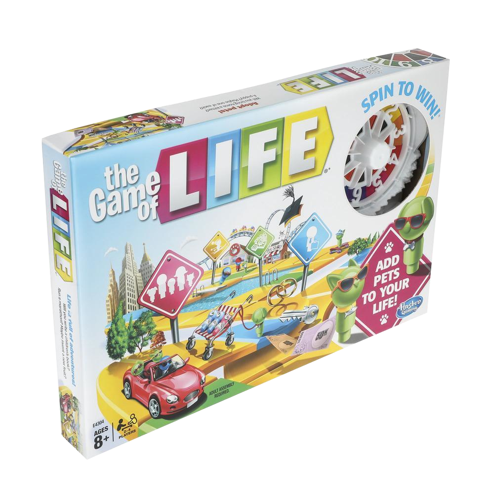 The Game of Life Logo PNG Immagine di sfondo