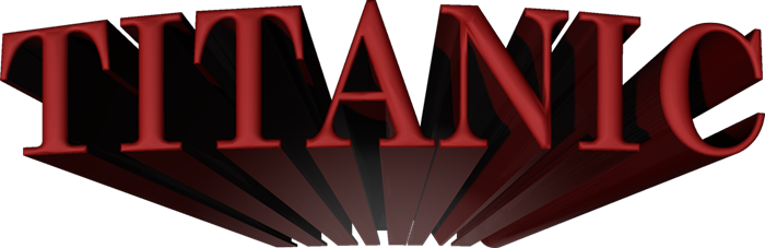 Titanic Logo Kostenloses PNG-Bild