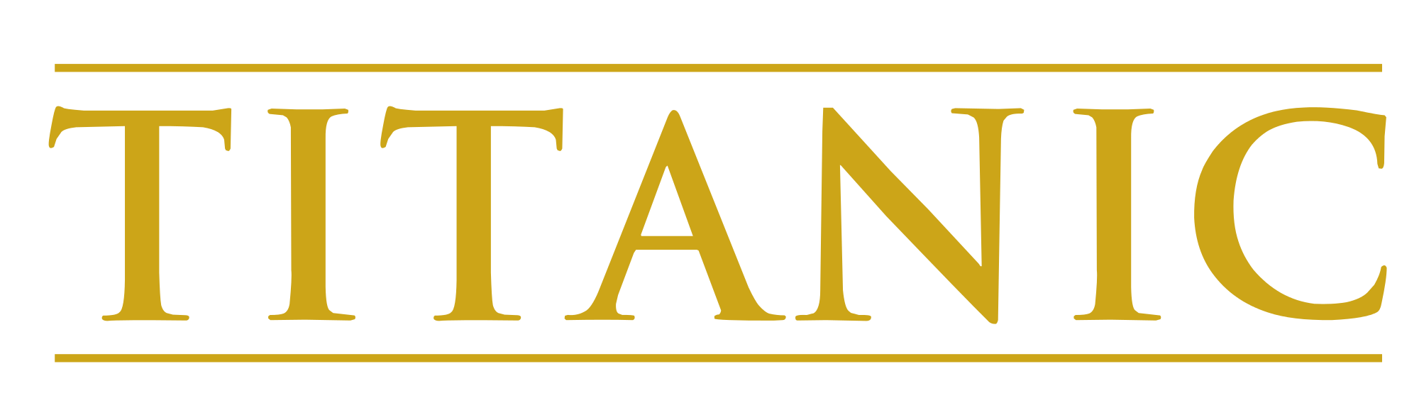 Titanic Logotipo PNG download grátis