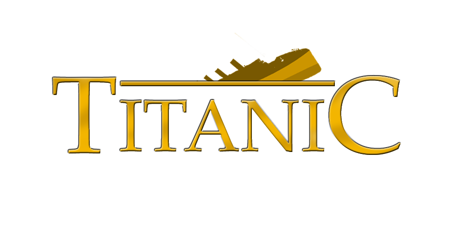 Титанический логотип PNG Image