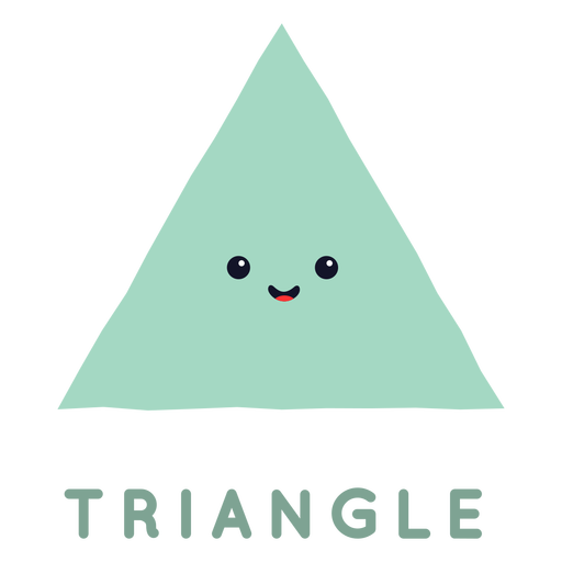 Diseño de triángulo PNG photo