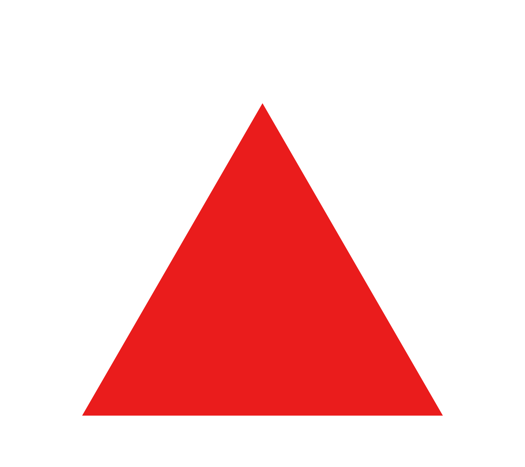 Foto PNG a forma di triangolo