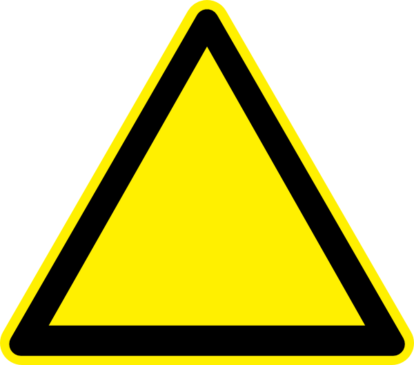 Immagine Trasparente a forma di triangolo PNG
