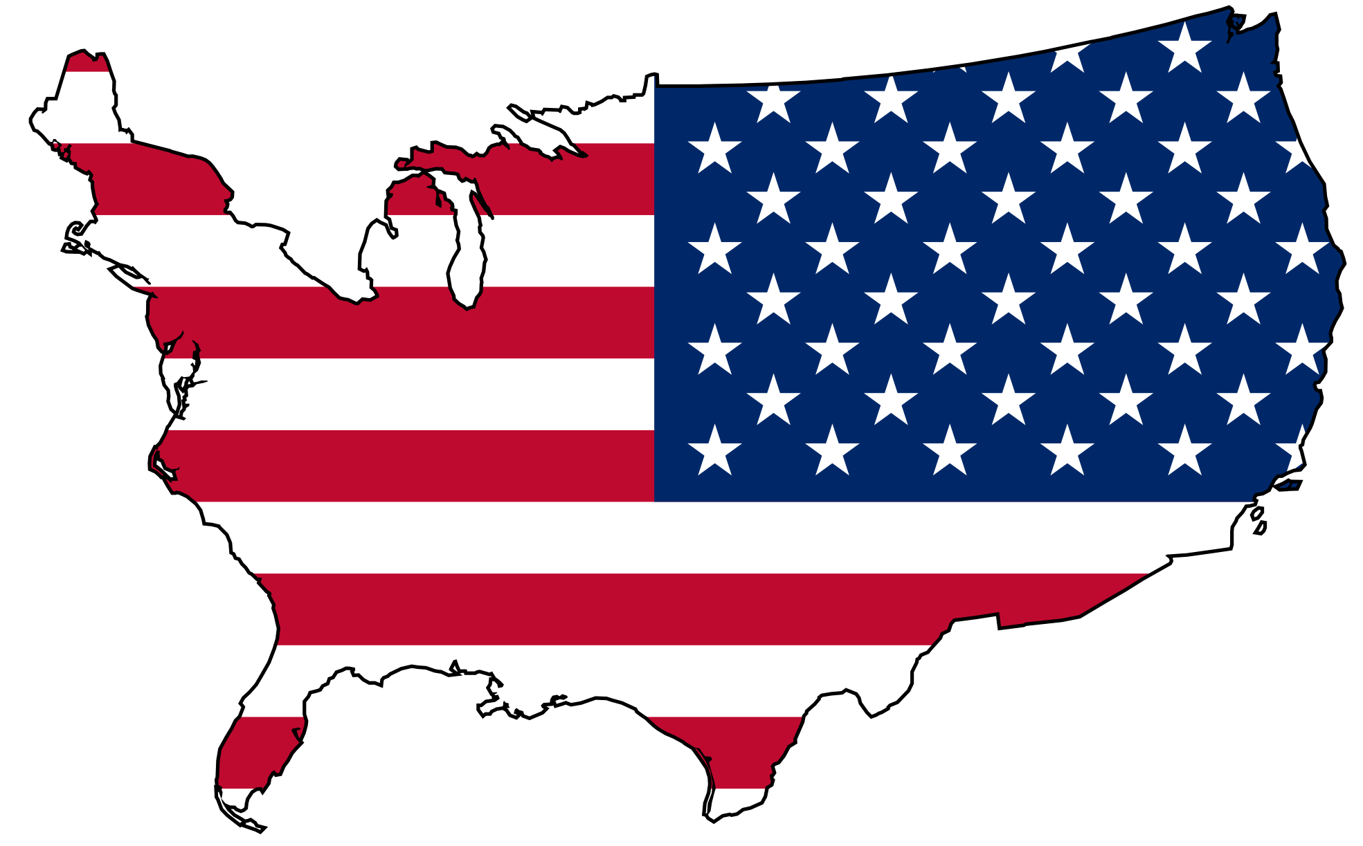 USA Map PNG Download Image
