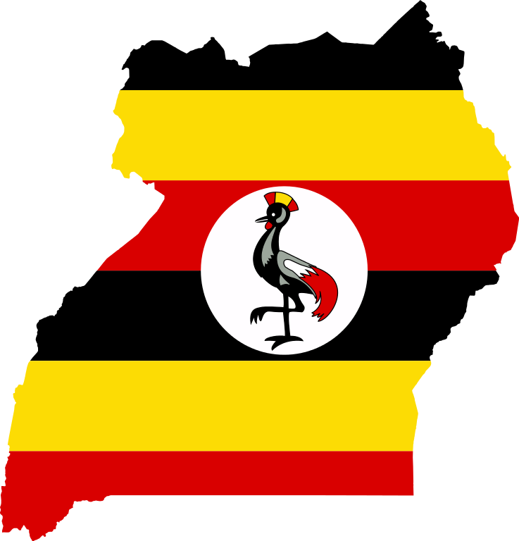 Uganda Flag PNG Photo