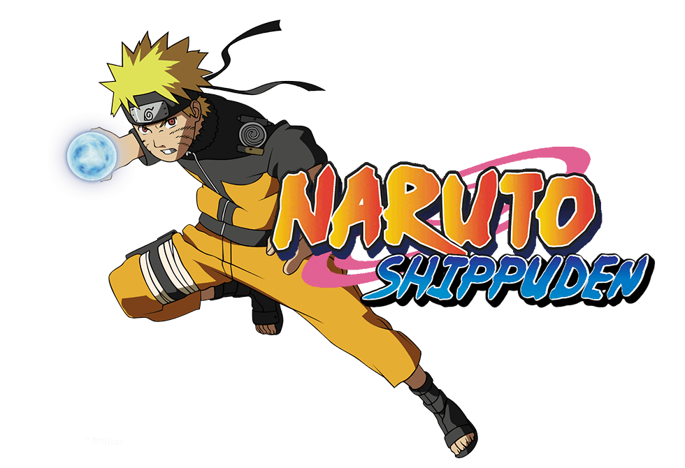 Ultimate Ninja Naruto Shippuden Logo прозрачный фон PNG