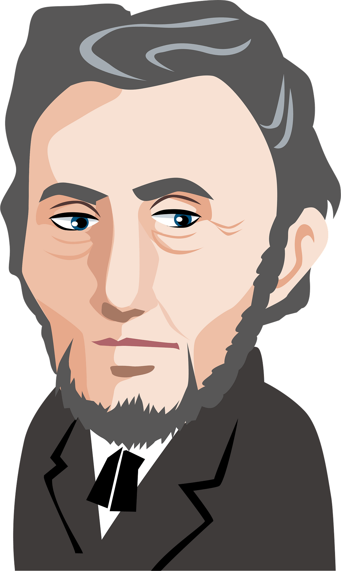 Vector Abraham Lincoln PNG High-Quality Image