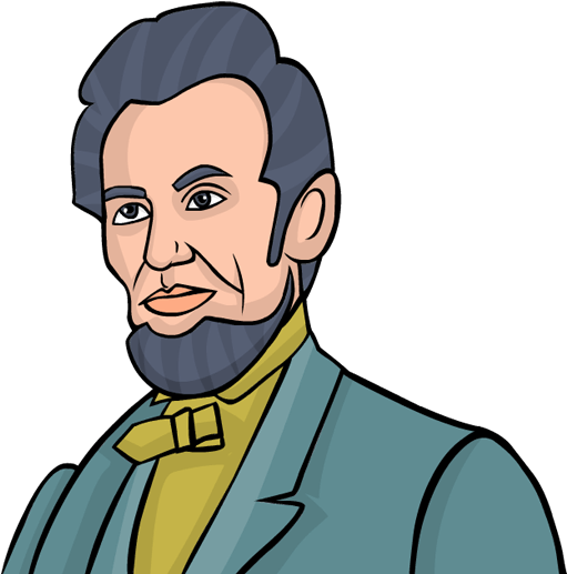 Vector Abraham Lincoln PNG Image Background