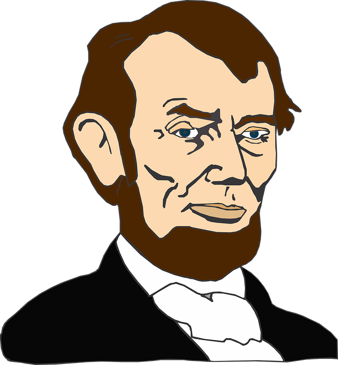 Vector Abraham Lincoln PNG Image