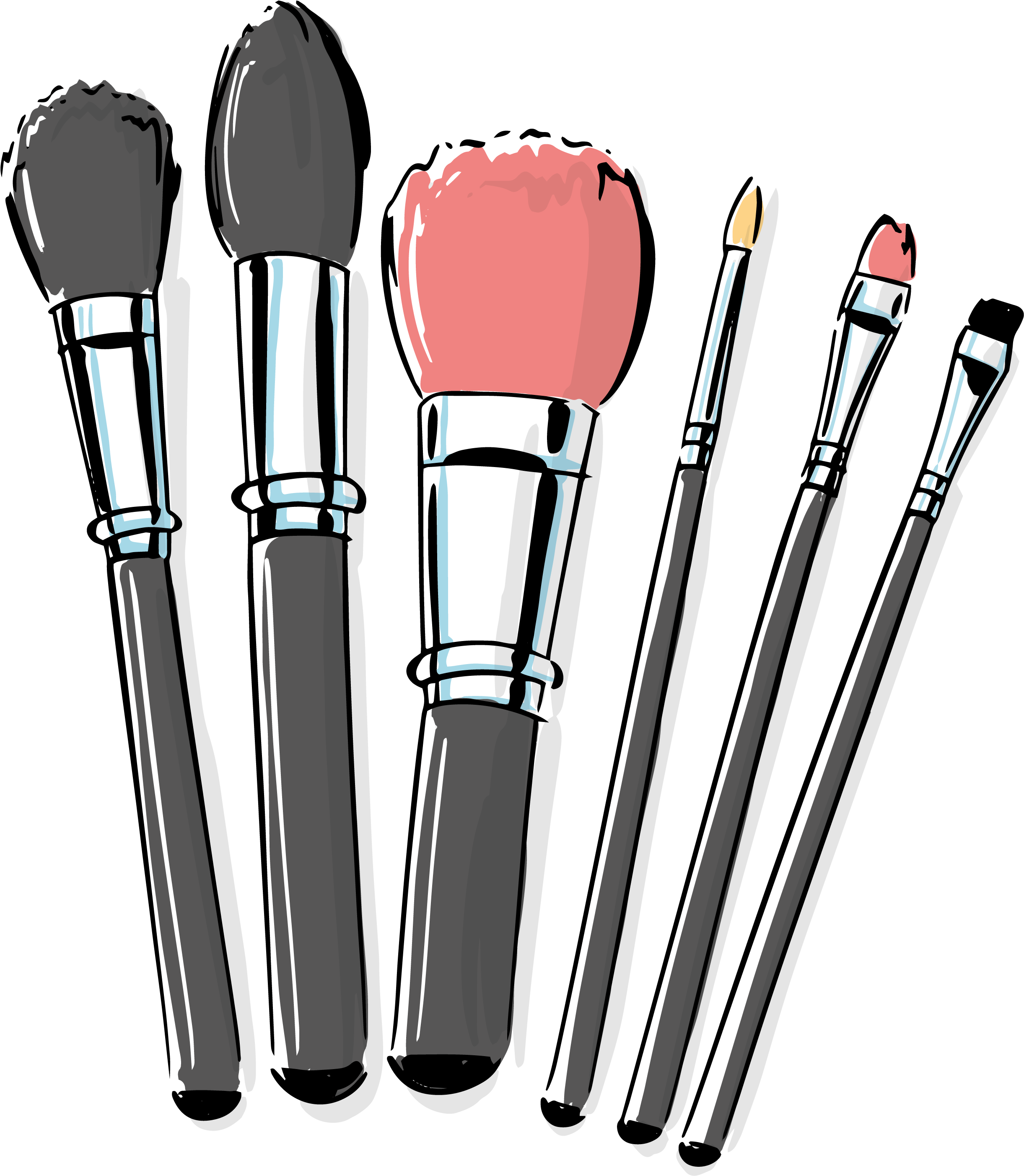 Vector Cosmetics PNG Image Background