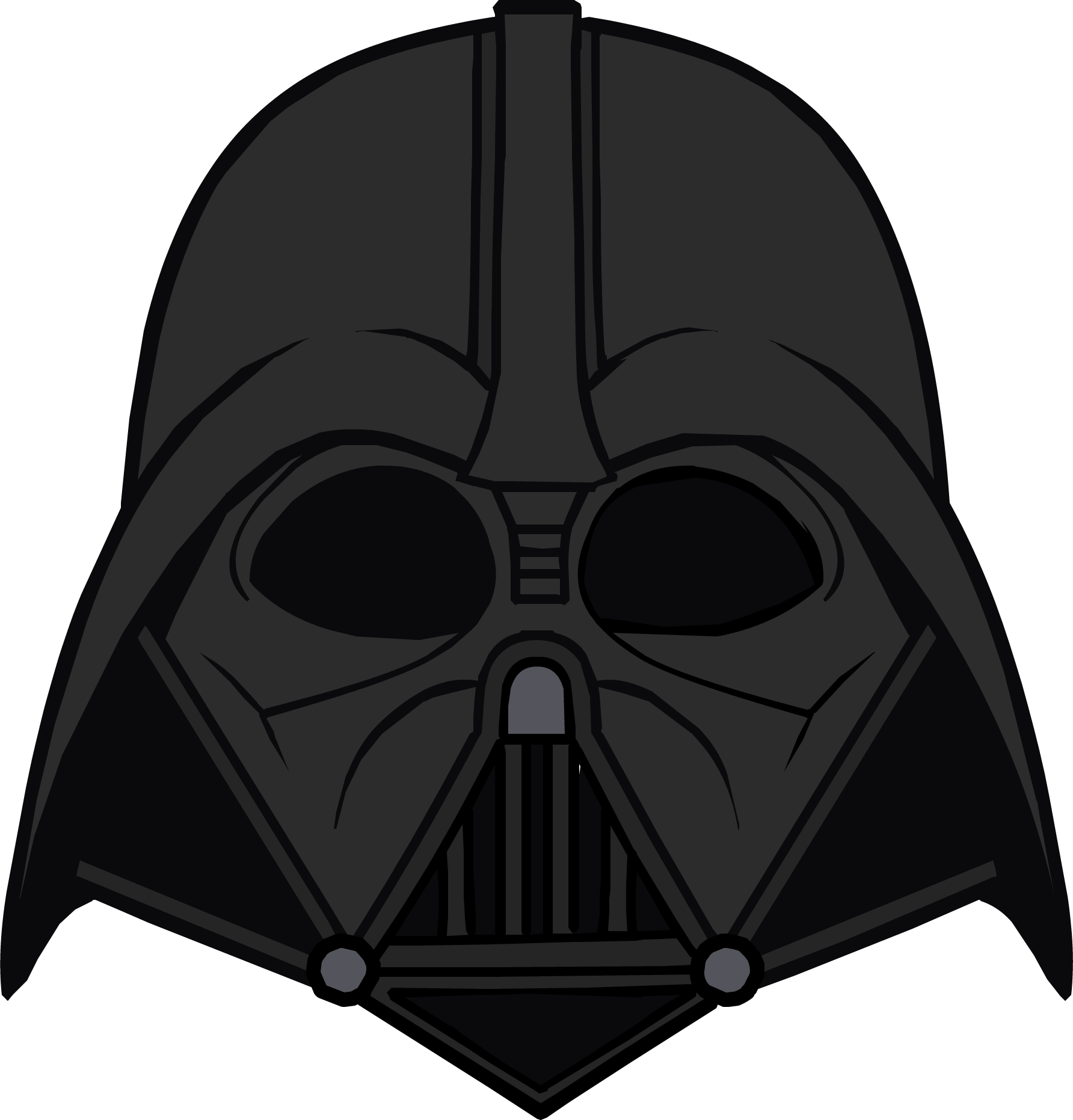 เวกเตอร์ Darth Vader หมวกกันน็อค PNG พื้นหลังภาพ