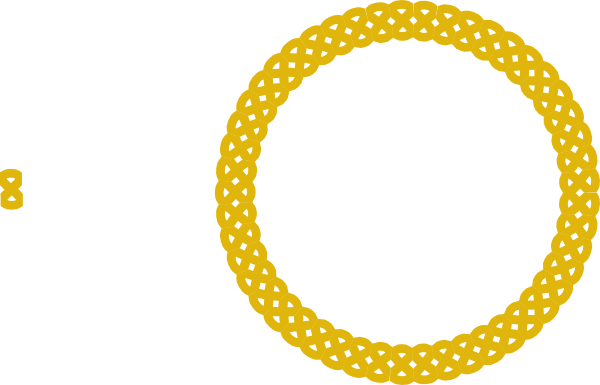 Vector gouden cirkel Transparant Beeld