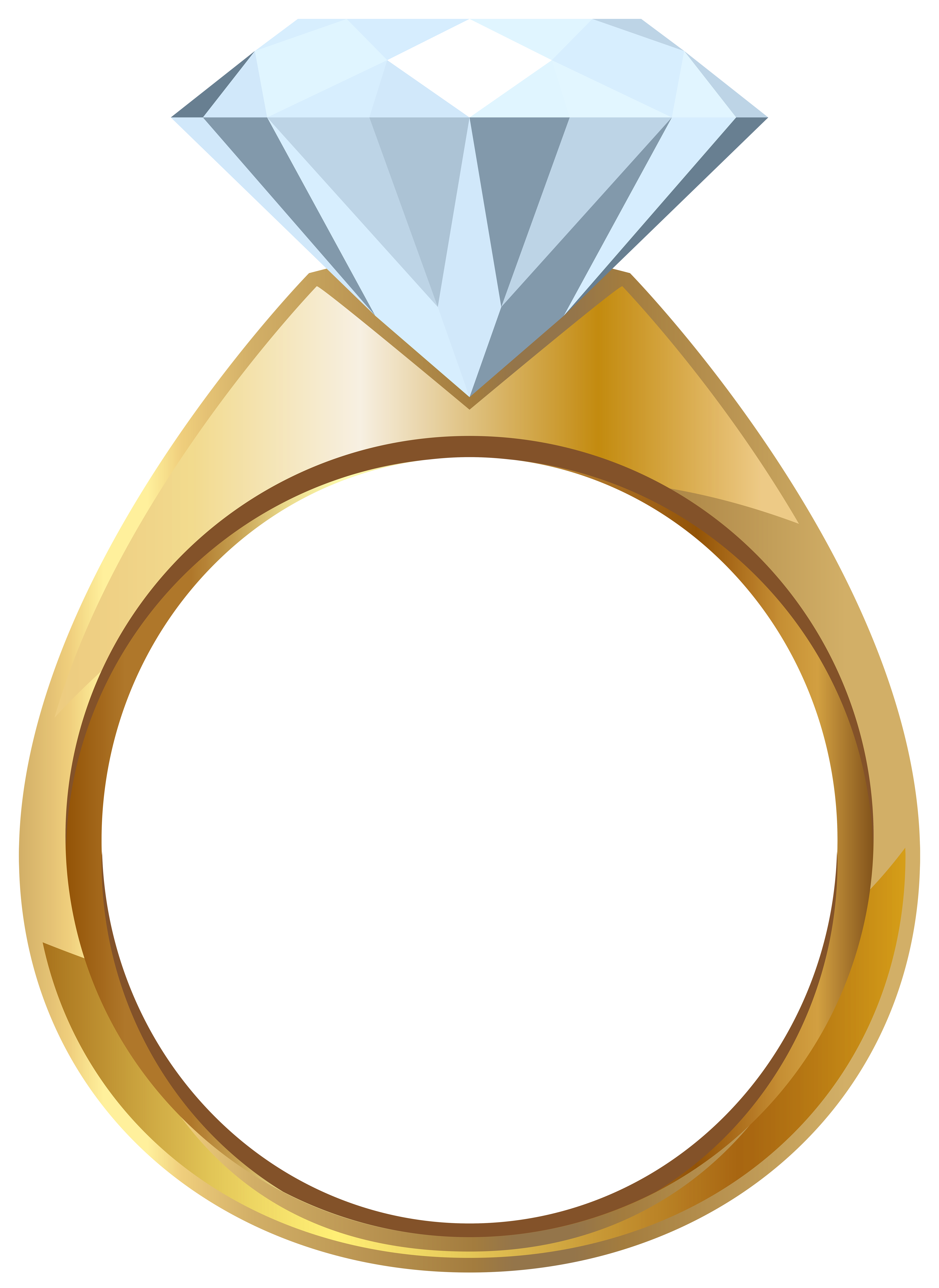 Vector Golden Ring PNG Photo