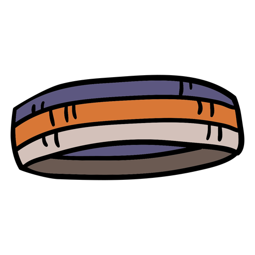 Vektor-Stirnband PNG-transparentes Bild