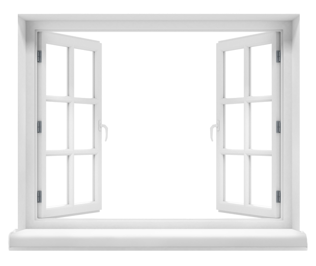 Vector House Window PNG High-Quality Image