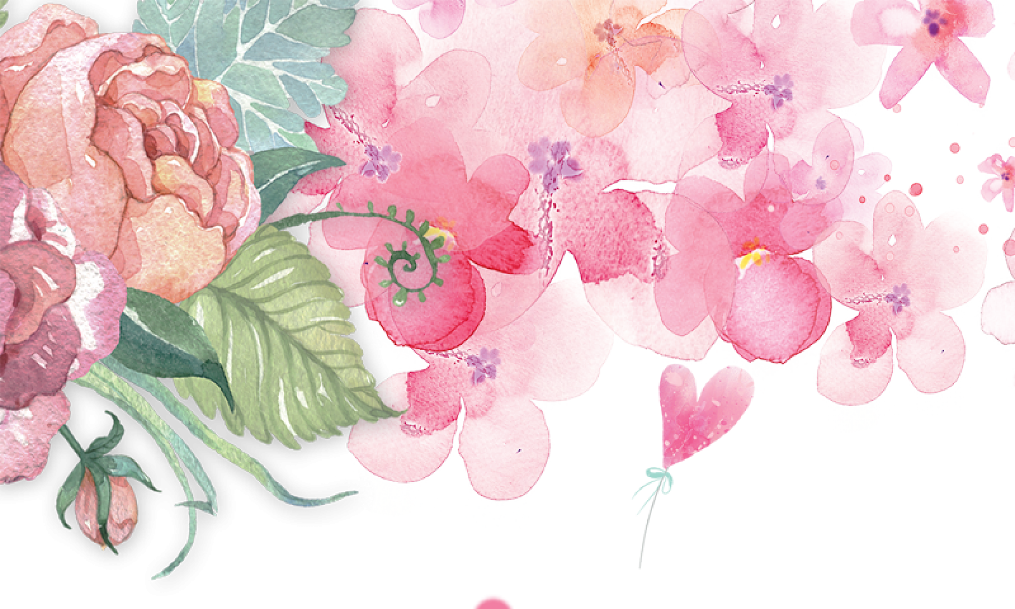 Watercolor Flower PNG Image