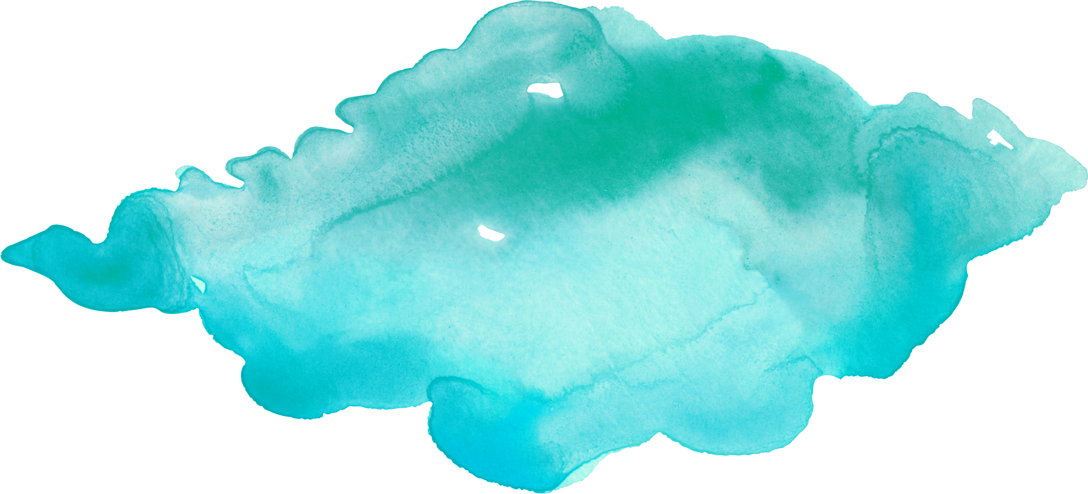 Aquarellfarbe PNG-transparentes Bild