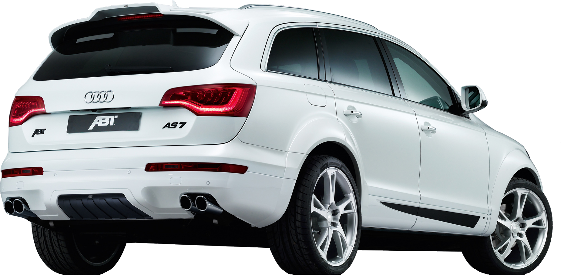 Wit Audi SUV PNG-Afbeelding