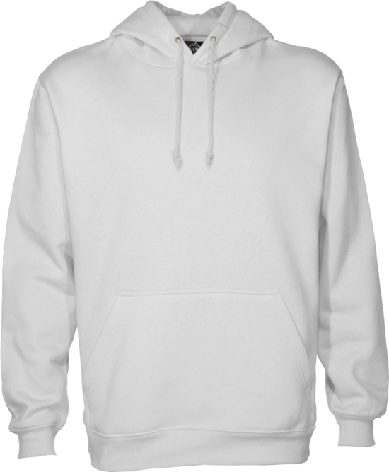 Witte hoodie PNG Foto