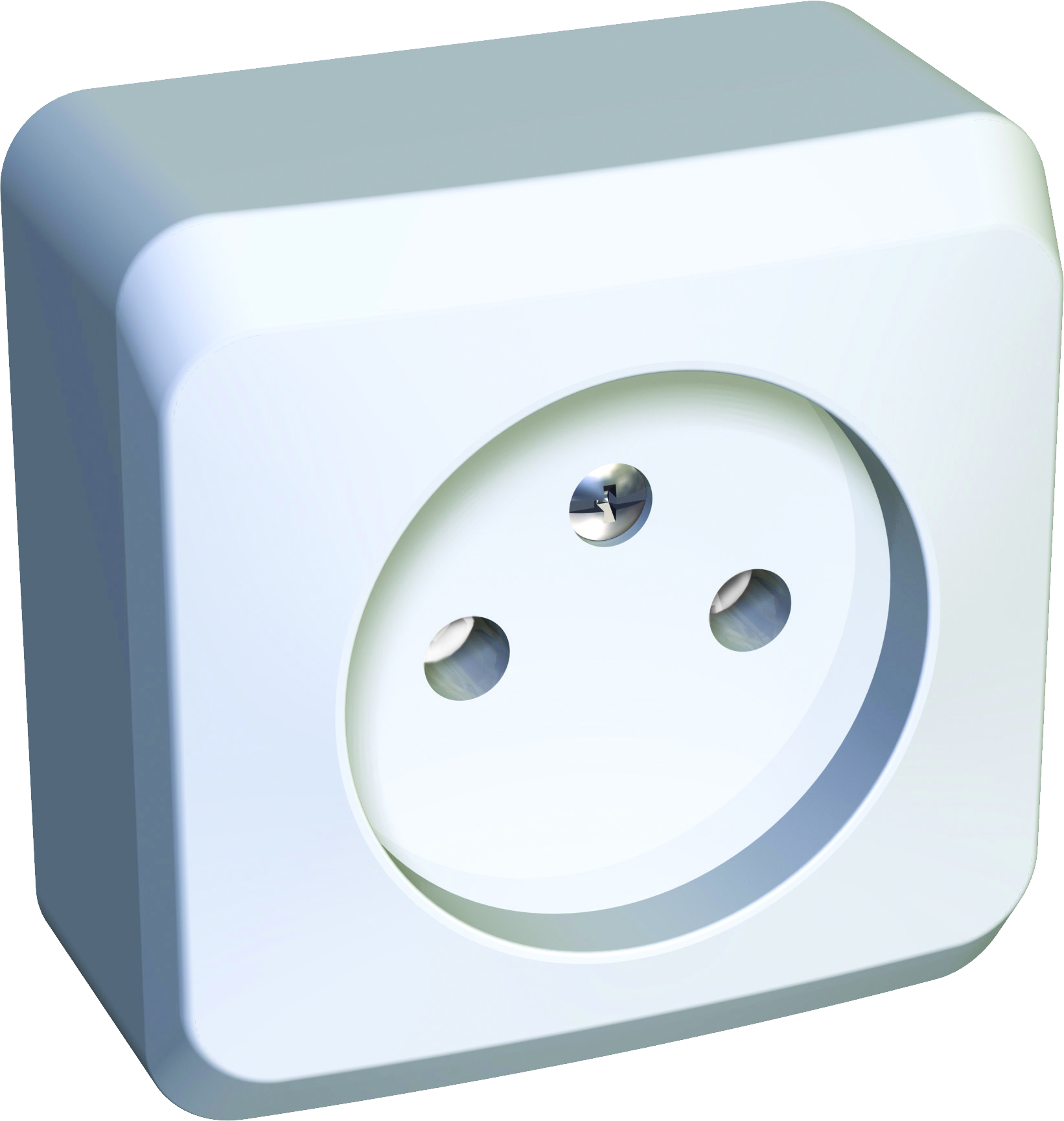 White Socket PNG High-Quality Image