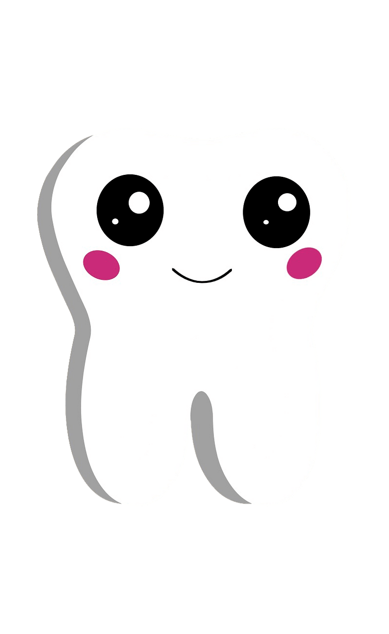 White Tooth PNG Transparent Image