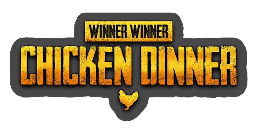 Winner Winner Chicken Dinner PNG Photo
