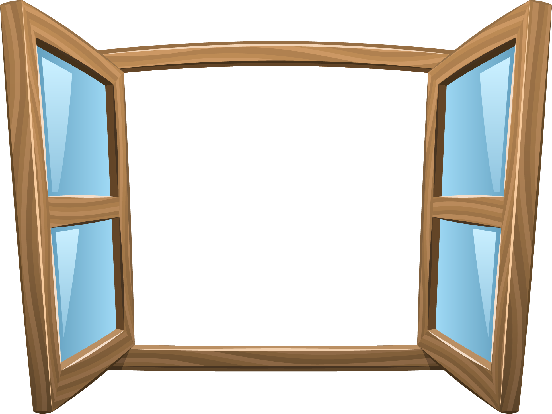 Wooden House Window PNG Download Image