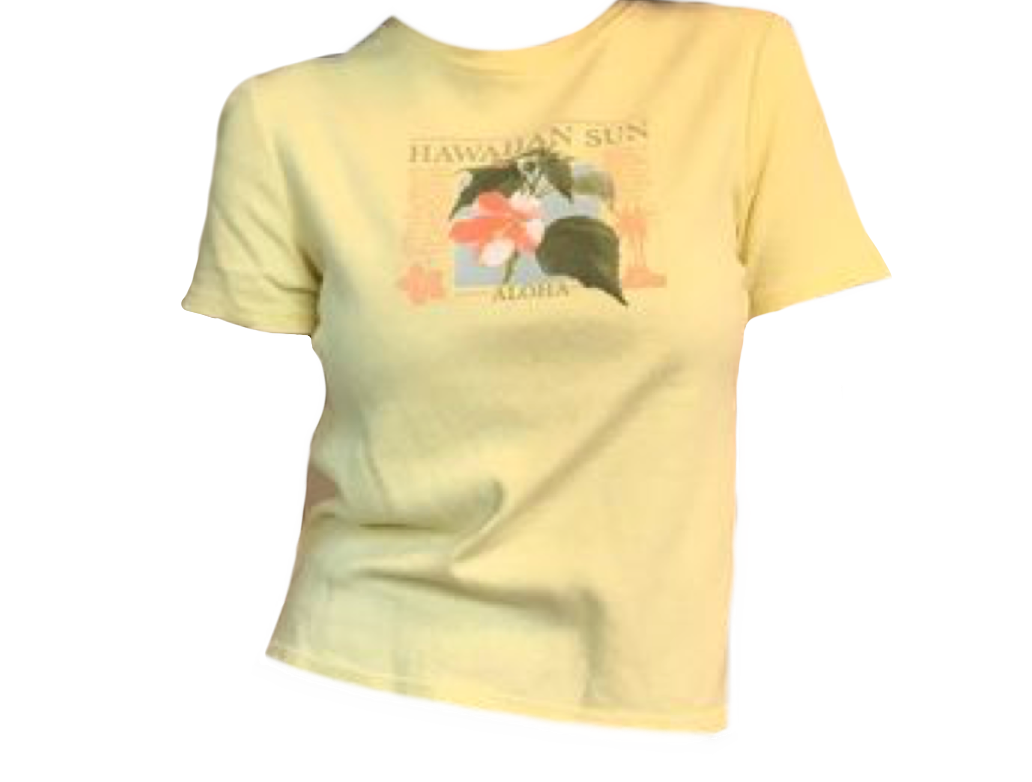 Gelbes T-Shirt PNG Hochwertiges Bild