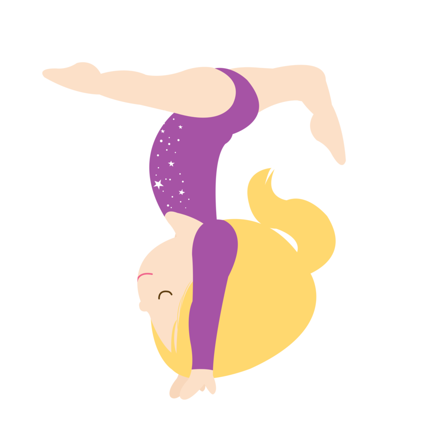Yoga Handstand Emoji PNG Photo