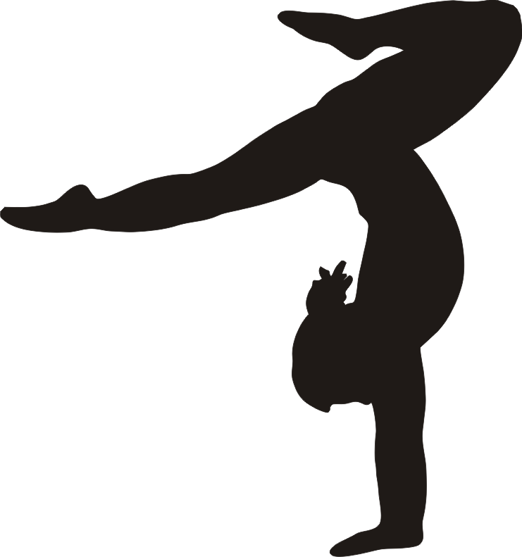 Yoga Handstand Emoji PNG Transparent Image