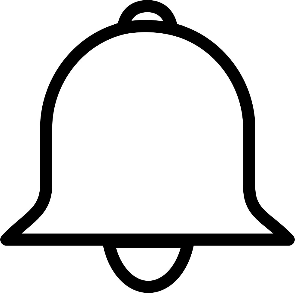 YouTube Bell Icon PNG Image