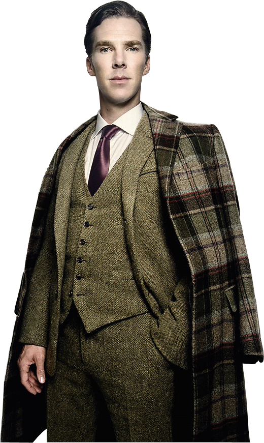 Actor Benedict Cumberbatch PNG High-Quality Image