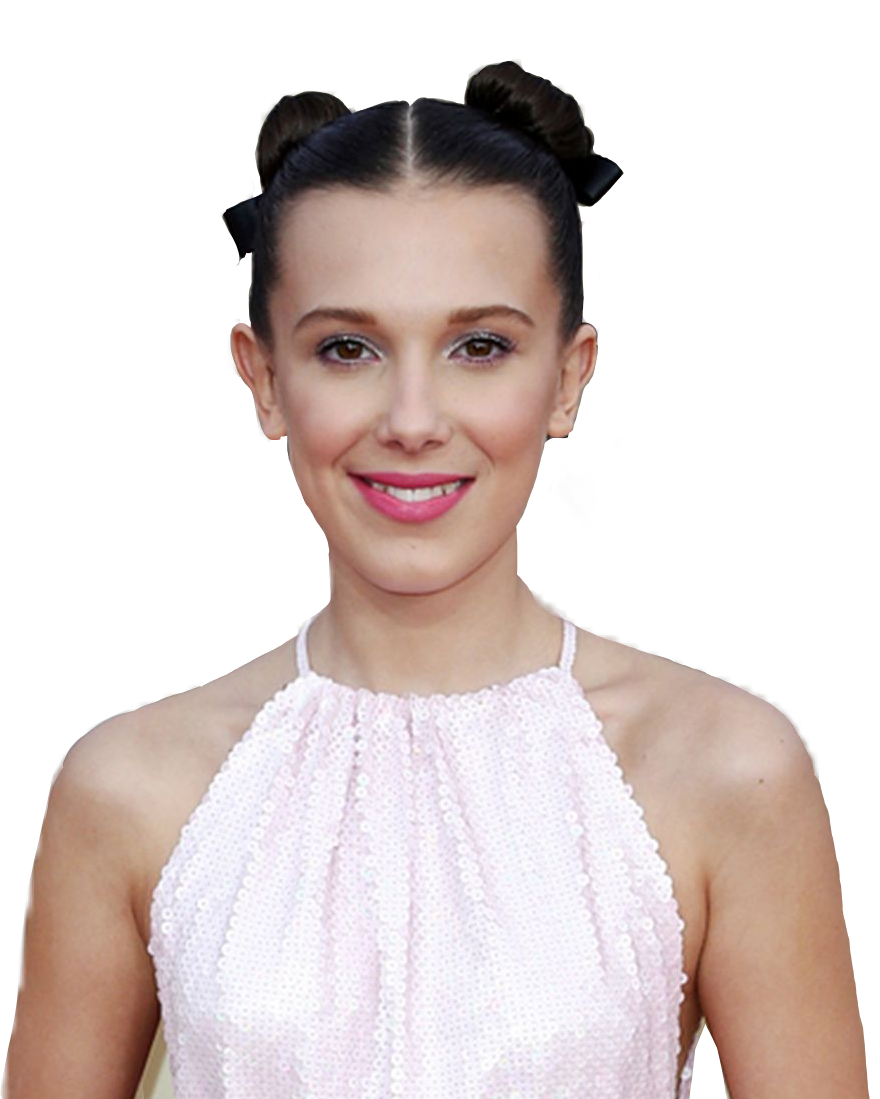 Actress Millie Bobby Brown Free PNG Image